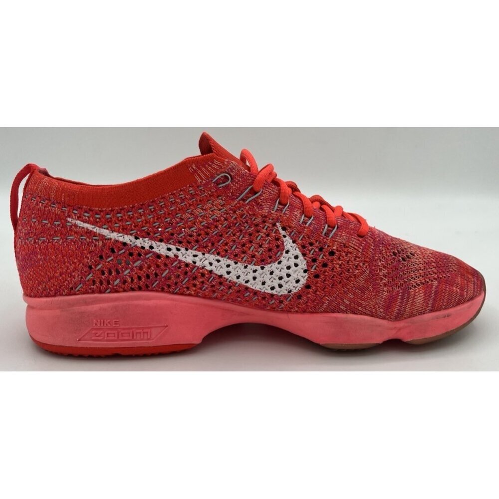 Nike Flyknit Zoom Agility Pink Training Running Shoes 698616-601 Women’s Size 7 - Picture 6 of 11
